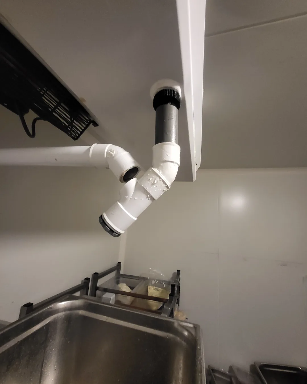 Fuite évacuation condensats évaporateur chambre froide alimentaire Paris