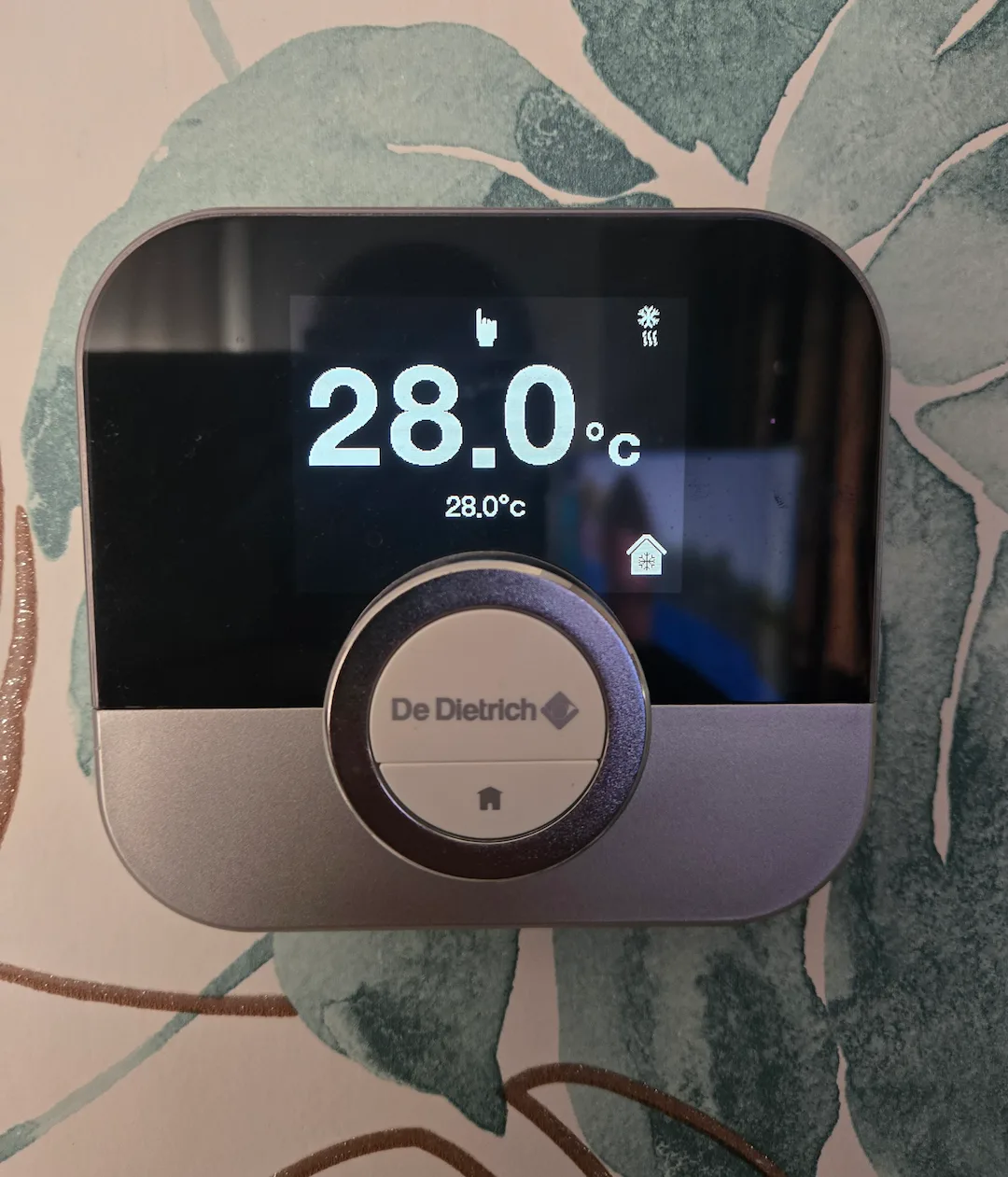 Thermostat sans fil De Dietrich pompe à chaleur chauffage refroidissement