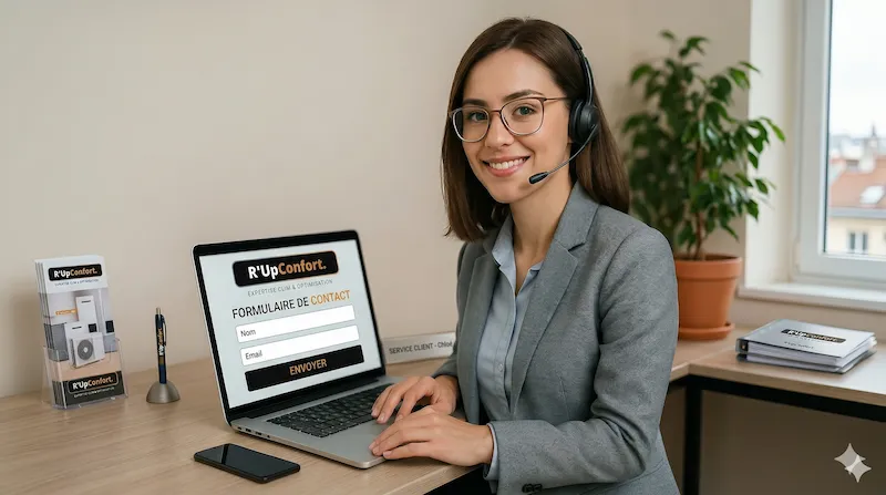 Équipe de support client R'Up Confort